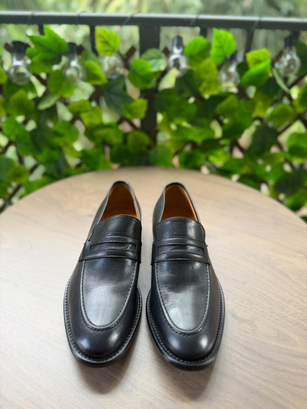 Florsheim Imperial Men's Black Leather Penny Loafers Slip On Dress Shoes